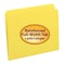 Smead Folder, File, Ltr, Straight, Yw Pk SMD12910 - alternate 1